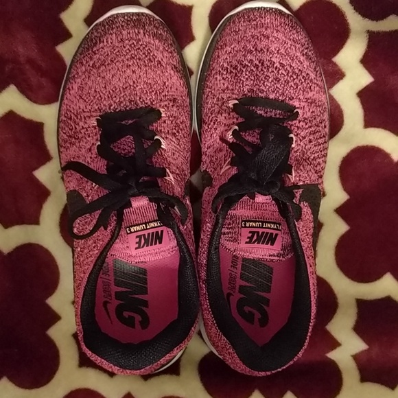 Classic Nike running Flyknit lunar 3 shoes - Picture 5 of 8